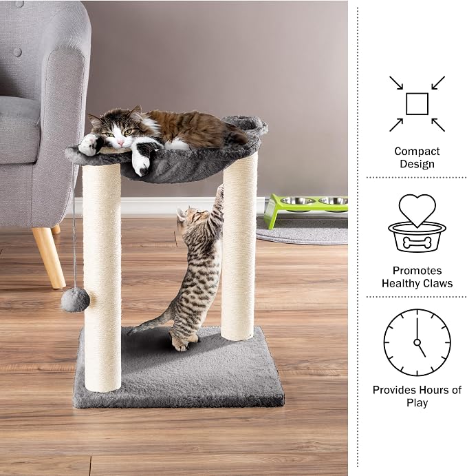 Cat Hammock with Scratching Posts - Image 5