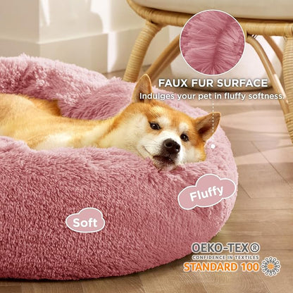 Bedsure Calming Dog Bed for Medium Dogs - Image 2