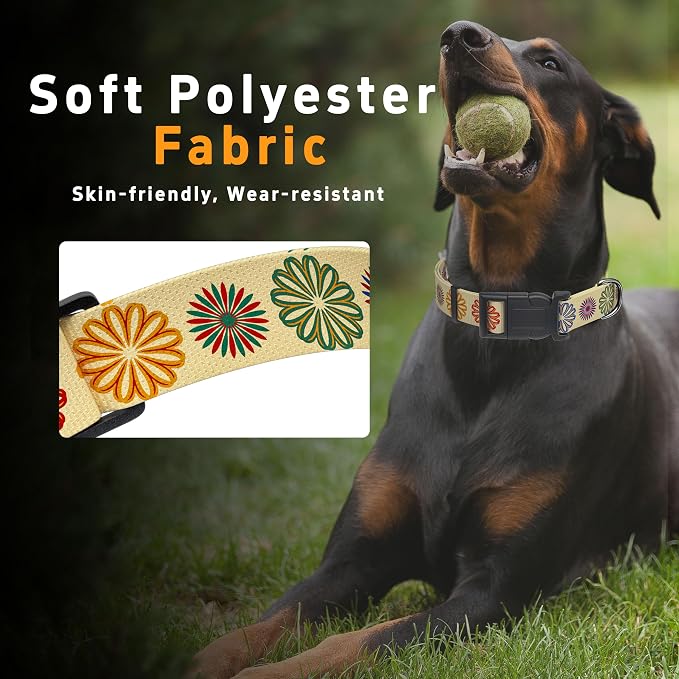 Dog Collar, Classical Indian Spirit Boys Girls Puppy Collar - Image 4