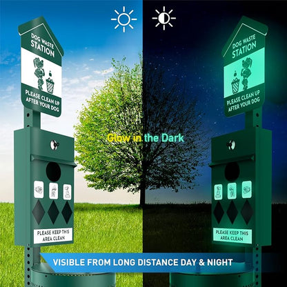 Dog Waste Station Outdoor Pet Waste Station- Desing - Image 5