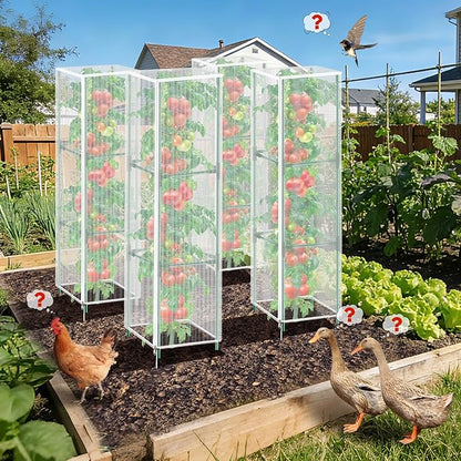 3 Pack Garden Bird Netting Plant Cover - Image 4
