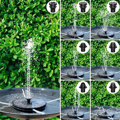 Solar Fountain, Floating Solar Powered Water Fountain Pump - Image 5