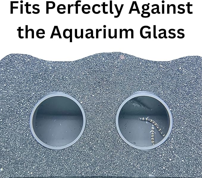 Aquarium Underground Tunnel Cave Natural Curve Two Hole | Viewing Fish & Shrimp - Image 5