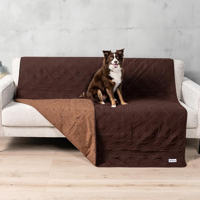 PetAmi Waterproof Couch Cover for Dogs, Waterproof Pet Blanket, Reversible by PetAmi
