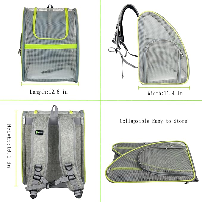 Pet Carrier Backpack, Ventilated and Breathable - Image 3