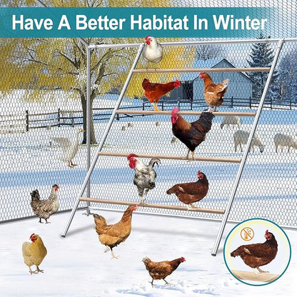 Chicken Perch, Chicken Coop Roosting Perch - Image 5