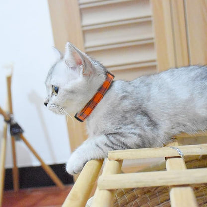 Breakaway cat Collars with Bell, Durable & Safe Cute Kitten Collars Safety - Image 7
