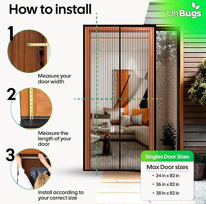 UnBugs Magnetic Screen Door - Image 6