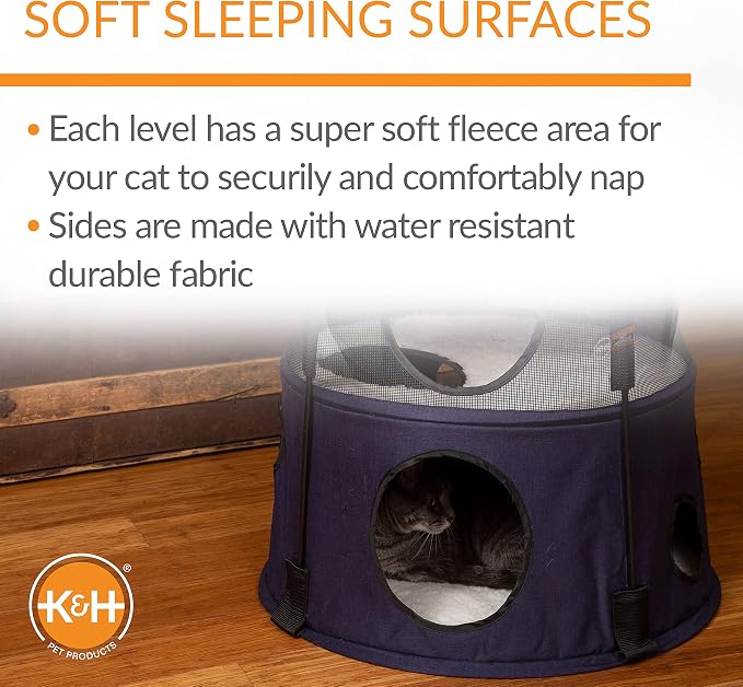 K&H Pet Products Cat Tower Tree Condo - Image 4