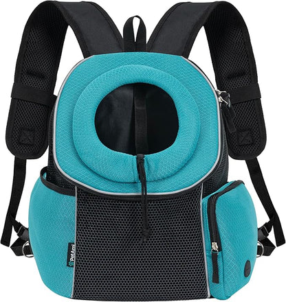 PetAmi Front Carrier Backpack, Ventilated Adjustable Pet Chest Carrier - Image 2