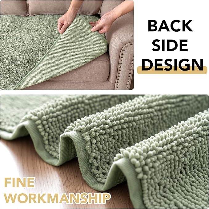 H.VERSAILTEX Non Slip Pet Couch Cover Chenille Dog Bed Protector Thick Soft - Image 5