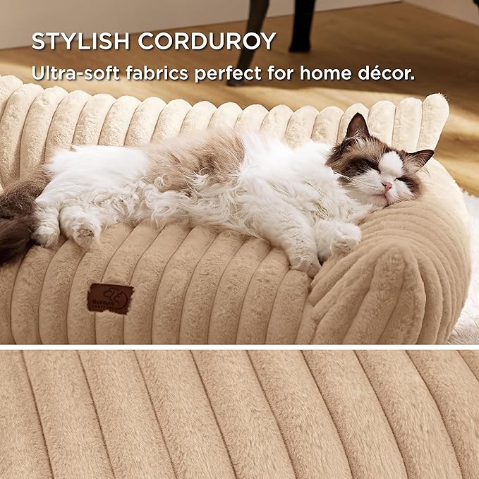 Bedsure ComfyFleece™ Cute Dog Couch - Image 4
