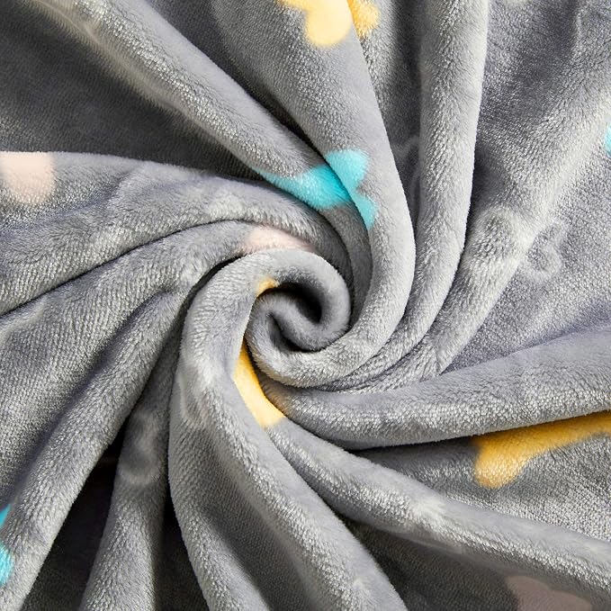 Allisandro Luxurious Dog Blanket, 350 GSM Super Fuzzy Microplush Fleece Pet - Image 8