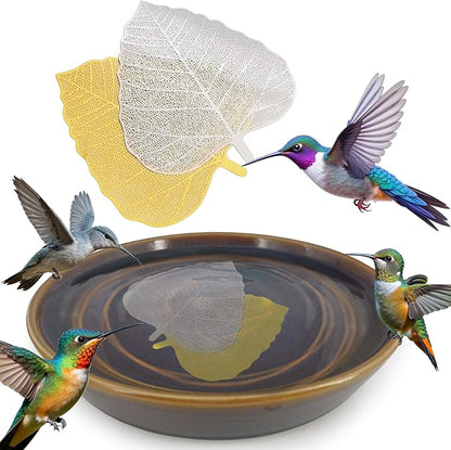 RONDURE 2 pcs Bird Bath Purification Disk Copper and Iron-Silver 4 Inch Bird by RONDUREGravtBoatSeries