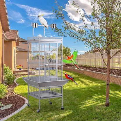 ZENY 61-inch Large Parrot Cockatiel Bird Cages - Image 8