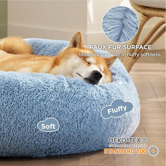 Bedsure Calming Dog Bed for Medium Dogs - Image 2