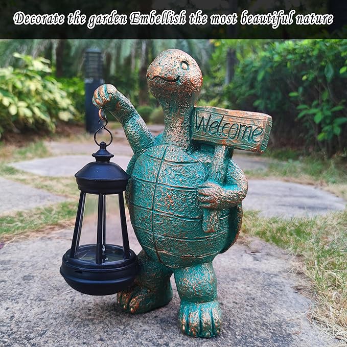 Turtle Garden Statue Outdoor Décor - Image 7