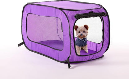 Beatrice Home Fashions Portable, Collapsible, Pop Up Kennel Travel Cat and Dog - Image 3