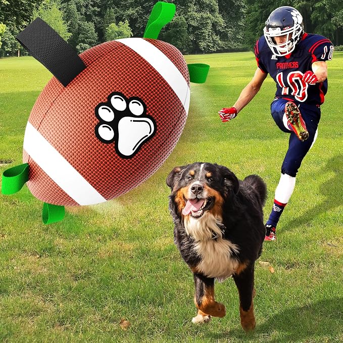 QDAN Dog Toys Football, Interactive Dog Toys - Image 7