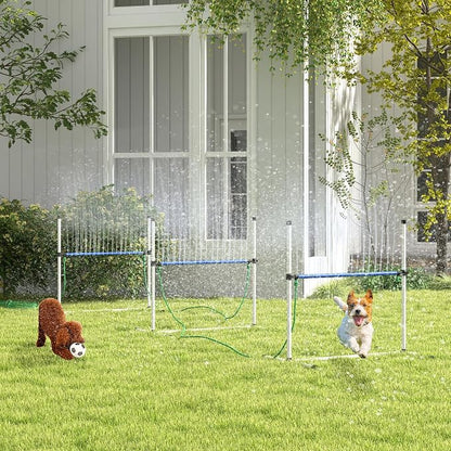 PawHut 4 Piece Dog Agility Training Equipment Set - Image 2