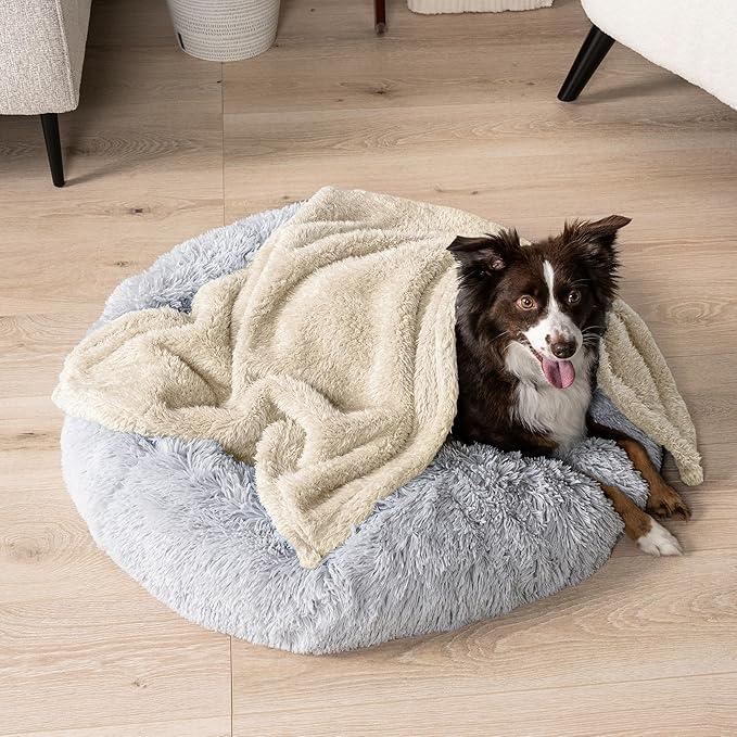 PetAmi Fluffy Waterproof Dog Blanket - Image 3