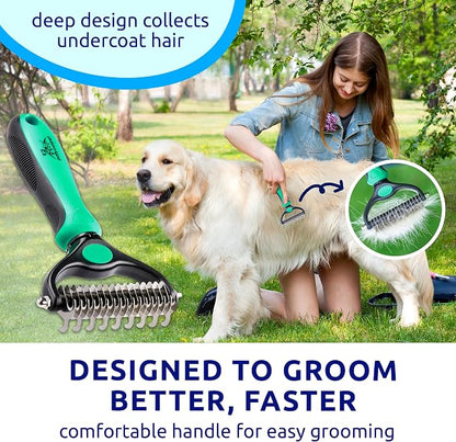 Pat Your Pet Deshedding Dog Brush - Image 7