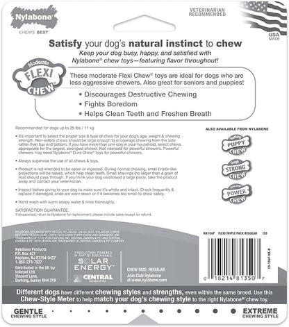 Nylabone Original Bone Flexi Chew Toy - Image 9