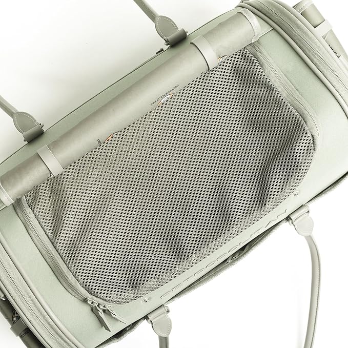 Soft-Sided Pet Carrier for Cats and Small Dogs – Stylish, Airline-Approved - Image 6