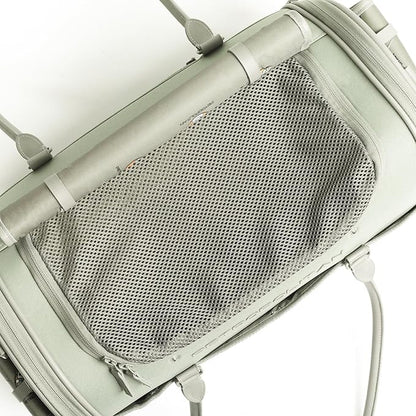 Soft-Sided Pet Carrier for Cats and Small Dogs – Stylish, Airline-Approved - Image 6