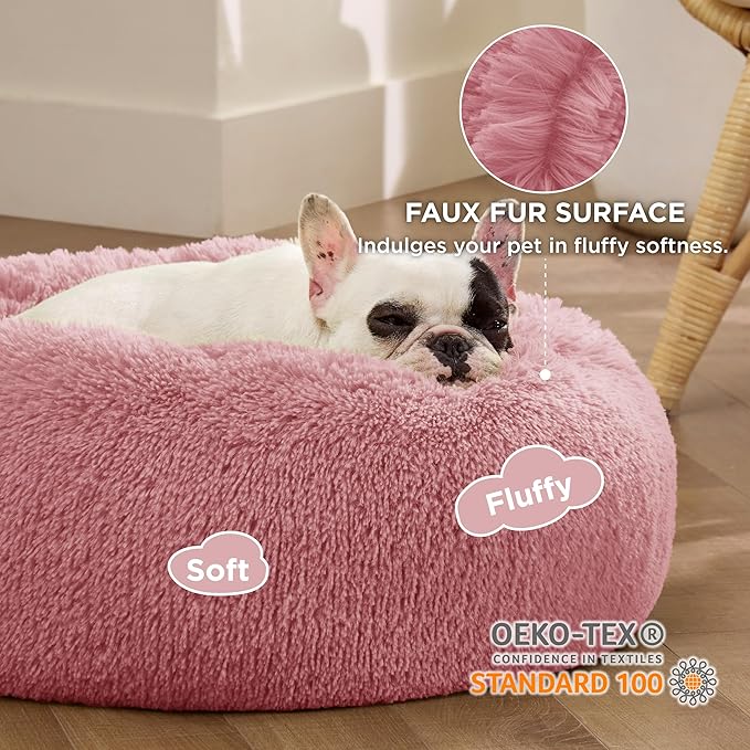Bedsure Calming Dog Bed for Small Dogs - Image 2