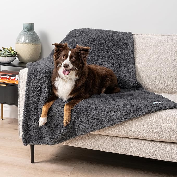 PetAmi Fluffy Waterproof Dog Blanket - Image 5