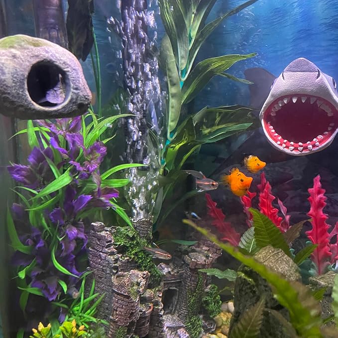 Aquarium Decor Magnetic Rock Cave Ornament – Wall-Mounted Fish Tank Accessory - Image 8
