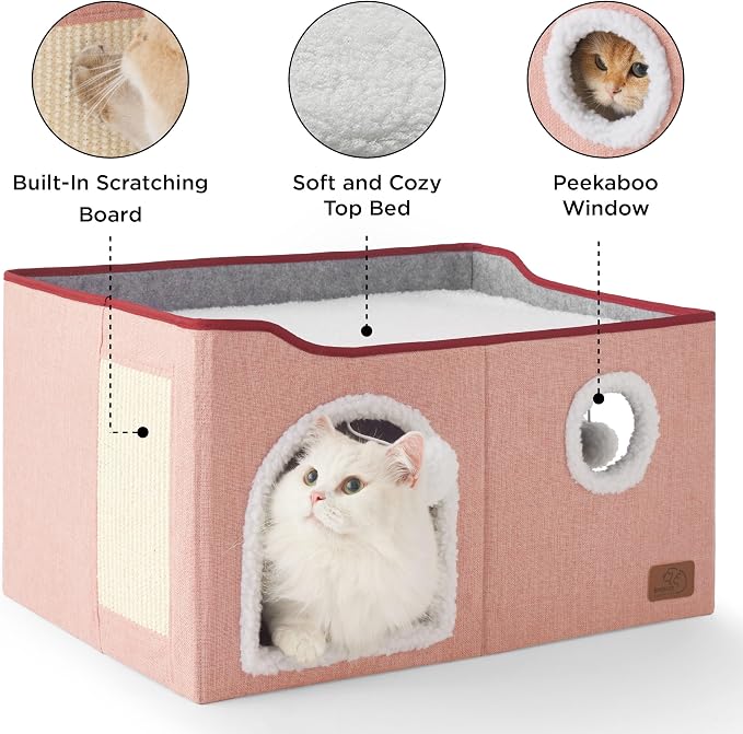 Bedsure Large Cat Beds for Indoor Cats - Image 5