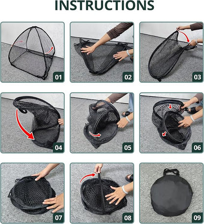 DECOHS 2 Pcs Pop-Up Mesh Plant Cover Tent, Plant Protector Enclosure - Image 7