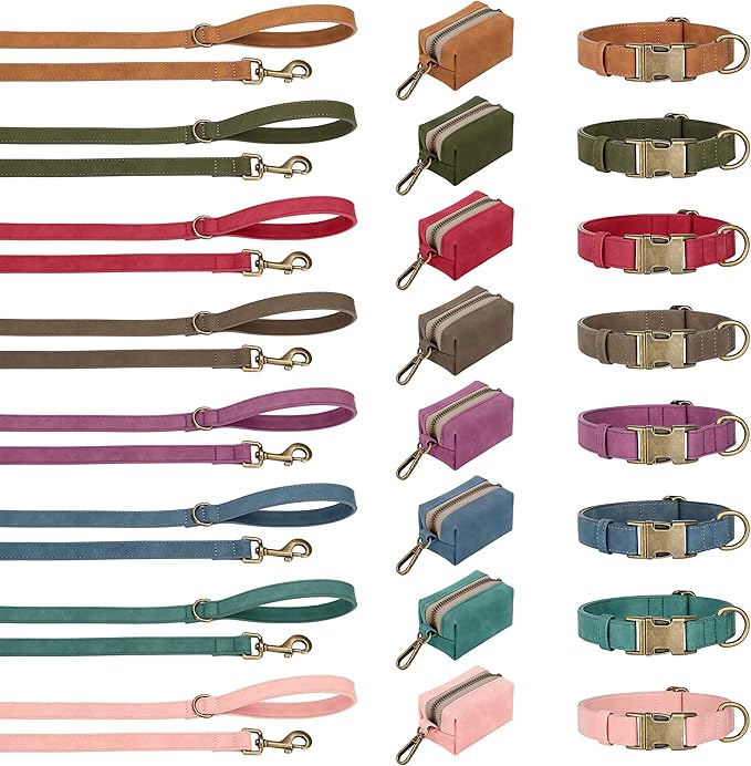 Didog Soft PU Leather Dog Collar, Stylish Quick Released Dog Collar - Image 6