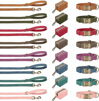 Didog Soft PU Leather Dog Collar, Stylish Quick Released Dog Collar - Image 6