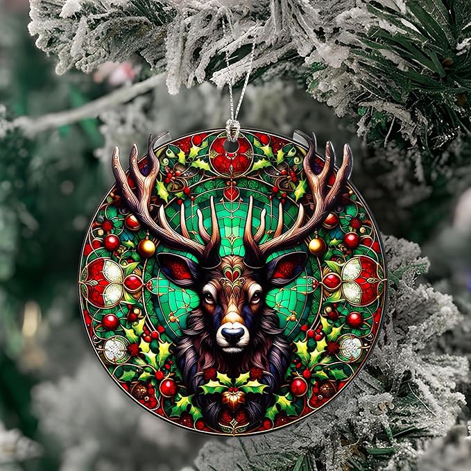 Reindeer Ornament, Reindeer Ornaments - Image 3