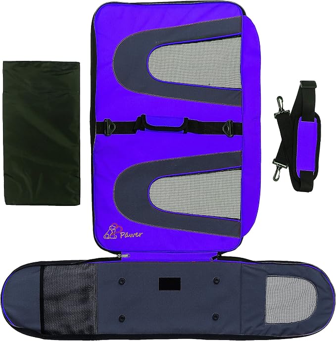 Pawer 18” x 11”x 11” Soft-Sided Foldable Airline Approved Pet Carrier - Image 2