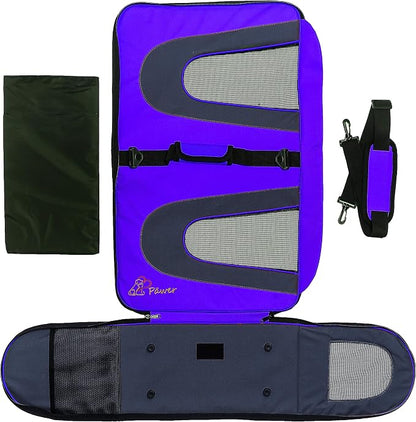Pawer 18” x 11”x 11” Soft-Sided Foldable Airline Approved Pet Carrier - Image 2