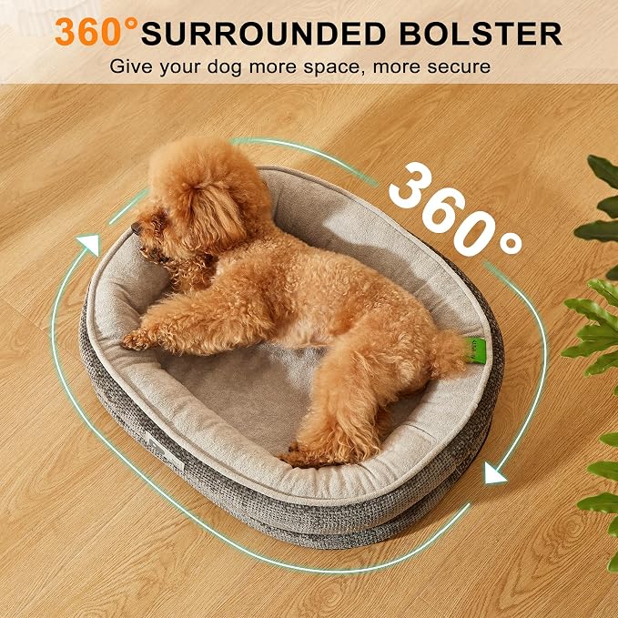 Dog Beds for Small Dogs, Orthopedic Bed - Image 5