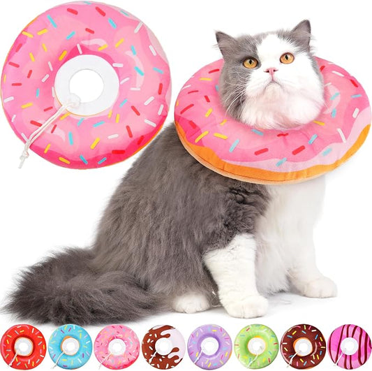 Cat Cone Collar Soft, Cat Recovery Collar by Hpetppy