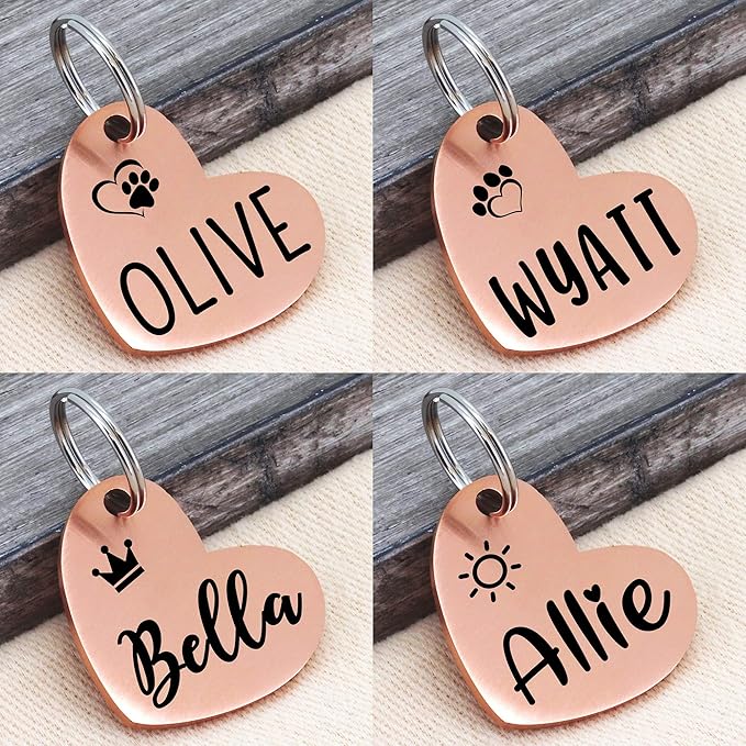 Ultra Joys Custom, Personalized Pet ID Tag, - Image 3