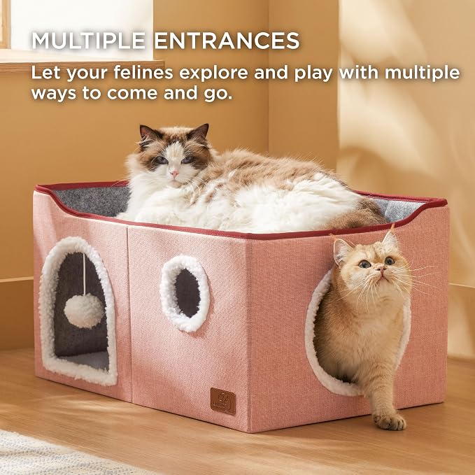 Bedsure Large Cat Beds for Indoor Cats - Image 2