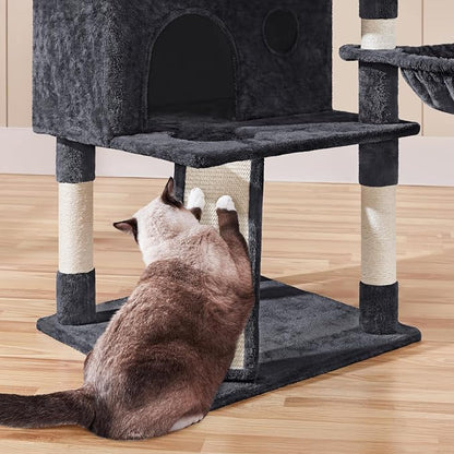 Yaheetech 76.5in Multi-Level Large Cat Tree, Big Cat Tower - Image 7