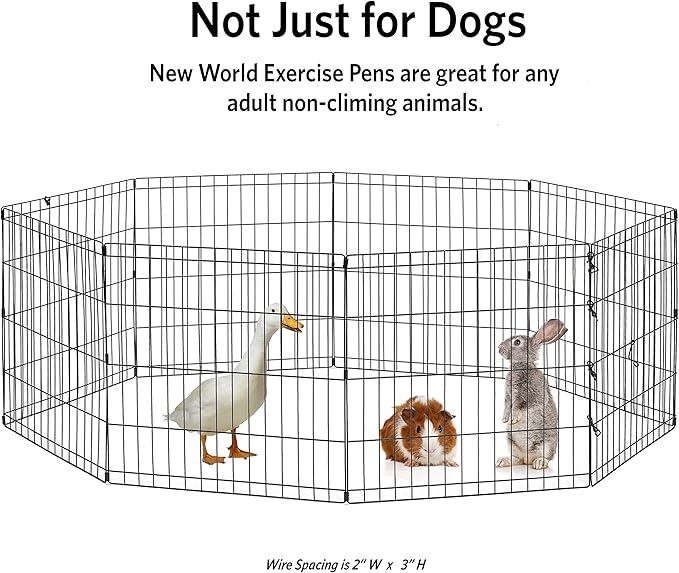 MidWest Homes for Pets Folding Metal Puppy / Dog Exercise Pen, Indoor/Outdoor - Image 6