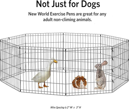MidWest Homes for Pets Folding Metal Puppy / Dog Exercise Pen, Indoor/Outdoor - Image 6