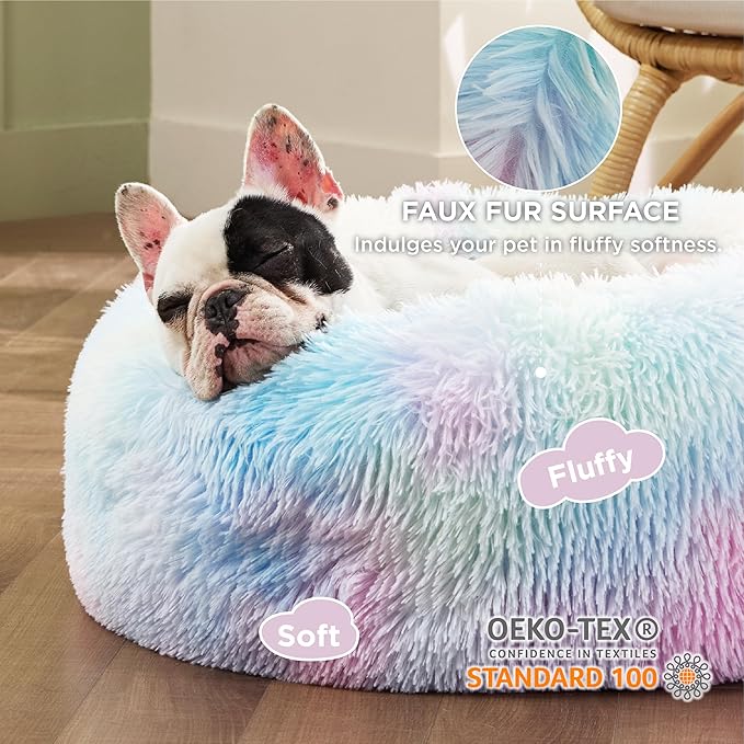 Bedsure Calming Dog Bed for Small Dogs - Image 2