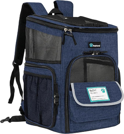 PetAmi Dog Backpack Carrier, Airline Approved Cat Backpacks by PetAmi