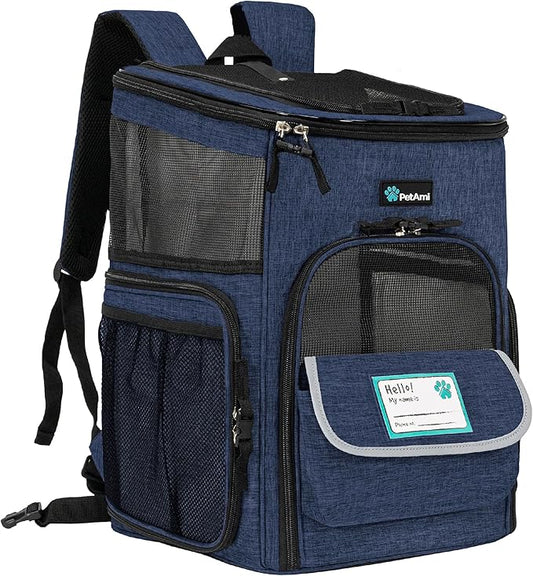 PetAmi Dog Backpack Carrier, Airline Approved Cat Backpacks by PetAmi