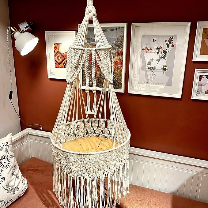 Macrame Cat Hammock - Image 3